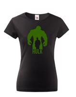 Dámské tričko s motivem oblíbeného seriálu Hulk