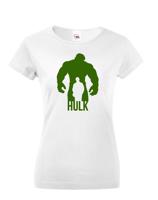Dámské tričko s motivem oblíbeného seriálu Hulk