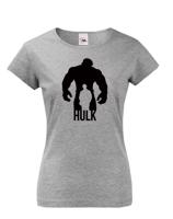Dámské tričko s motivem oblíbeného seriálu Hulk