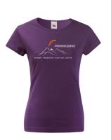 Dámské tričko s motivem Paragliding - Where freedom has no limits