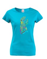 Dámské tričko s motivem Thanos Infinity War - pro fanoušky Marvel