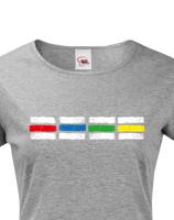 Dámské tričko s motivem turistických značek - pro milovníky dobrodružství