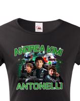 Dámské tričko s motivem závodníka F1 -  Andrea Kimi Antonelli pro milovníky motosportu