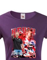 Dámské tričko s motivem závodníka F1 -  Kevin Magnussen - pro milovníky motosportu