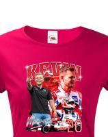 Dámské tričko s motivem závodníka F1 -  Kevin Magnussen - pro milovníky motosportu