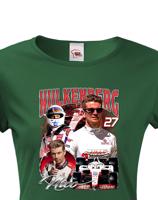 Dámské tričko s motivem závodníka F1 -  Nico Hulkenberg - pro milovníky motosportu