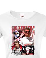 Dámské tričko s motivem závodníka F1 -  Nico Hulkenberg - pro milovníky motosportu