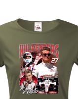 Dámské tričko s motivem závodníka F1 -  Nico Hulkenberg - pro milovníky motosportu