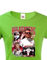 Dámské tričko s motivem závodníka F1 -  Nico Hulkenberg - pro milovníky motosportu