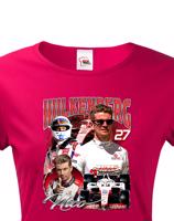 Dámské tričko s motivem závodníka F1 -  Nico Hulkenberg - pro milovníky motosportu