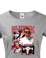 Dámské tričko s motivem závodníka F1 -  Nico Hulkenberg - pro milovníky motosportu