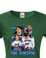 Dámské tričko s motivem závodníka F1 -  Nyck de Vries - pro milovníky motosportu