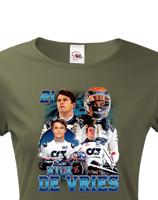 Dámské tričko s motivem závodníka F1 -  Nyck de Vries - pro milovníky motosportu