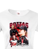 Dámské tričko s motivem závodníka F1 -  Valtteri Bottas    - pro milovníky motosportu