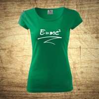 Dámske tričko s motívom Einstein