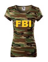 Dámske tričko s motívom FBI  - ideální pro každou policistku