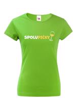 Dámské tričko s nápisem Spolupičky - dárek pro milovnice vína