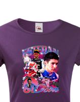 Dámské tričko s oblíbeným závodníkem F1 - Esteban Ocon - pro fanoušky motosportu