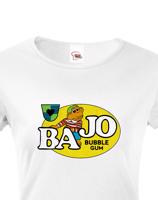 Dámské tričko s potiskem Bajo - retro tričko