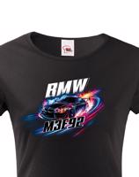 Dámské tričko s potiskem BMW-M3 E92 2 - tričko pro milovnice aut
