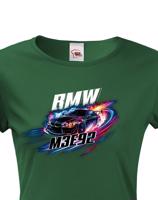 Dámské tričko s potiskem BMW-M3 E92 2 - tričko pro milovnice aut