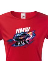 Dámské tričko s potiskem BMW-M3 E92 2 - tričko pro milovnice aut