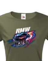 Dámské tričko s potiskem BMW-M3 E92 2 - tričko pro milovnice aut