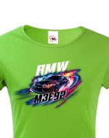 Dámské tričko s potiskem BMW-M3 E92 2 - tričko pro milovnice aut