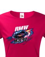 Dámské tričko s potiskem BMW-M3 E92 2 - tričko pro milovnice aut