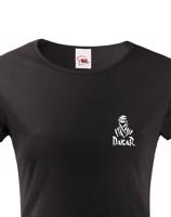 Dámské tričko s potiskem Dakar - motoristické tričko s logem Dakar