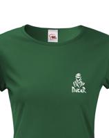 Dámské tričko s potiskem Dakar - motoristické tričko s logem Dakar