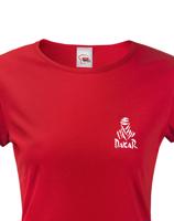 Dámské tričko s potiskem Dakar - motoristické tričko s logem Dakar