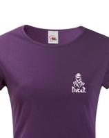 Dámské tričko s potiskem Dakar - motoristické tričko s logem Dakar