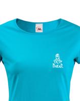 Dámské tričko s potiskem Dakar - motoristické tričko s logem Dakar