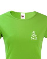 Dámské tričko s potiskem Dakar - motoristické tričko s logem Dakar