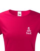 Dámské tričko s potiskem Dakar - motoristické tričko s logem Dakar