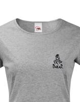 Dámské tričko s potiskem Dakar - motoristické tričko s logem Dakar