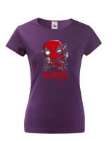 Dámské tričko s potiskem Deadpool pro fanoušky Marvelovek