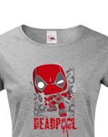 Dámské tričko s potiskem Deadpool pro fanoušky Marvelovek