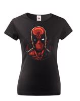 Dámské tričko s potiskem Deadpool pro fanoušky Marvelovek