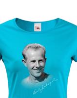 Dámské tričko s potiskem Emila Zátopka