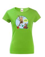 Dámské tričko s potiskem Groot - ideální dárek pro fanoušky Marvel