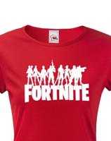 Dámské tričko s potiskem hry Fortnite - ideální pro malé hráče