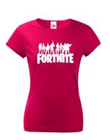 Dámské tričko s potiskem hry Fortnite - ideální pro malé hráče