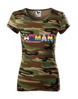 Dámské tričko s potiskem Human - LGBT pánské tričko