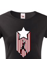 Dámské tričko s potiskem Kapitán Amerika - Captain America