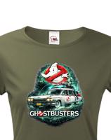 Dámské tričko s potiskem Krotitelé duchů - Ghostbusters
