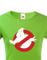 Dámské tričko s potiskem Krotitelé duchů - Ghostbusters