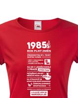 Dámské tričko s potiskem Newspaper k 40. narozeninám