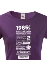 Dámské tričko s potiskem Newspaper k 40. narozeninám